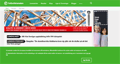 Desktop Screenshot of fotbollskanalen.se